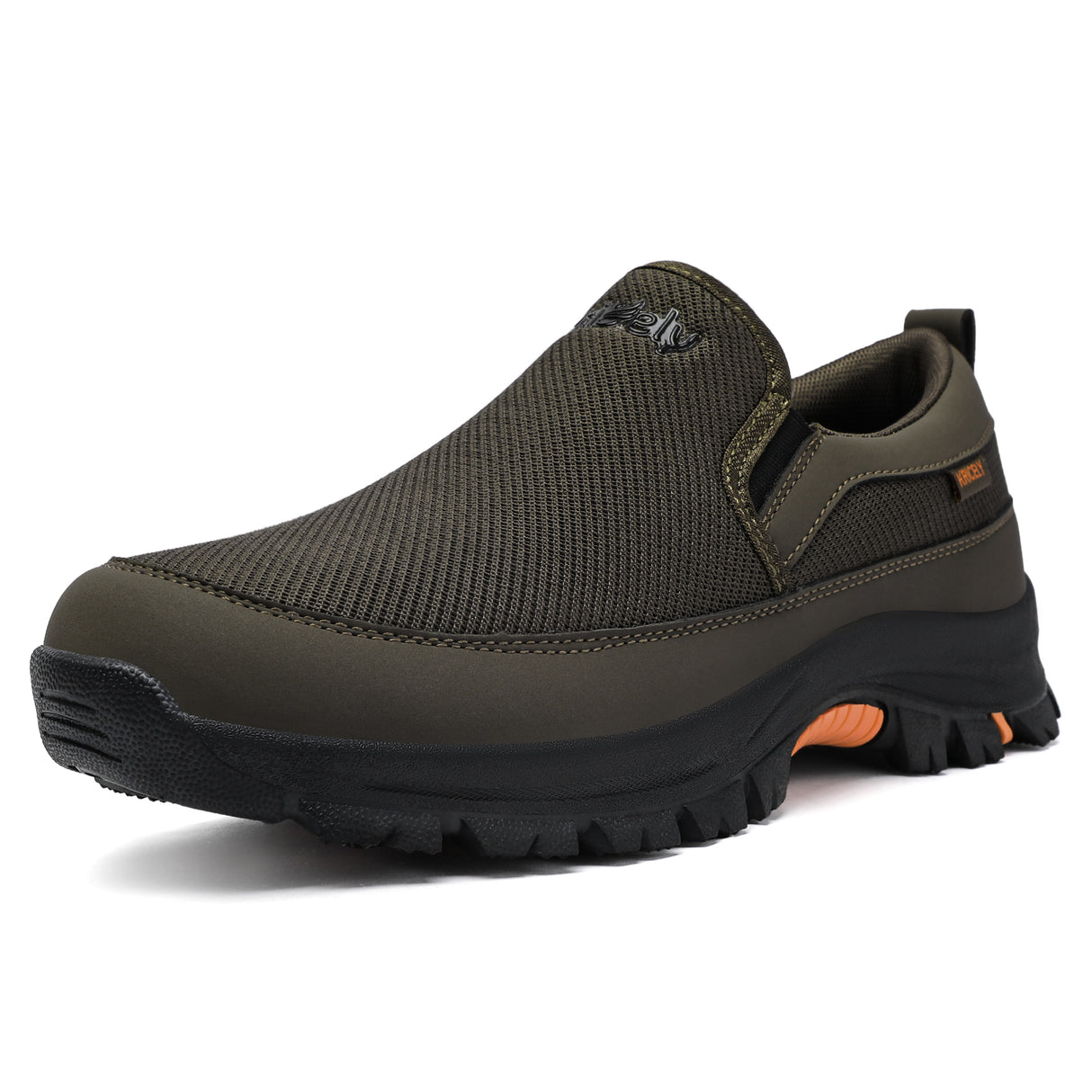 Kricely Mocasines sin Cordones para Hombre, Zapatillas para Caminar, Malla Casual para Exteriores
