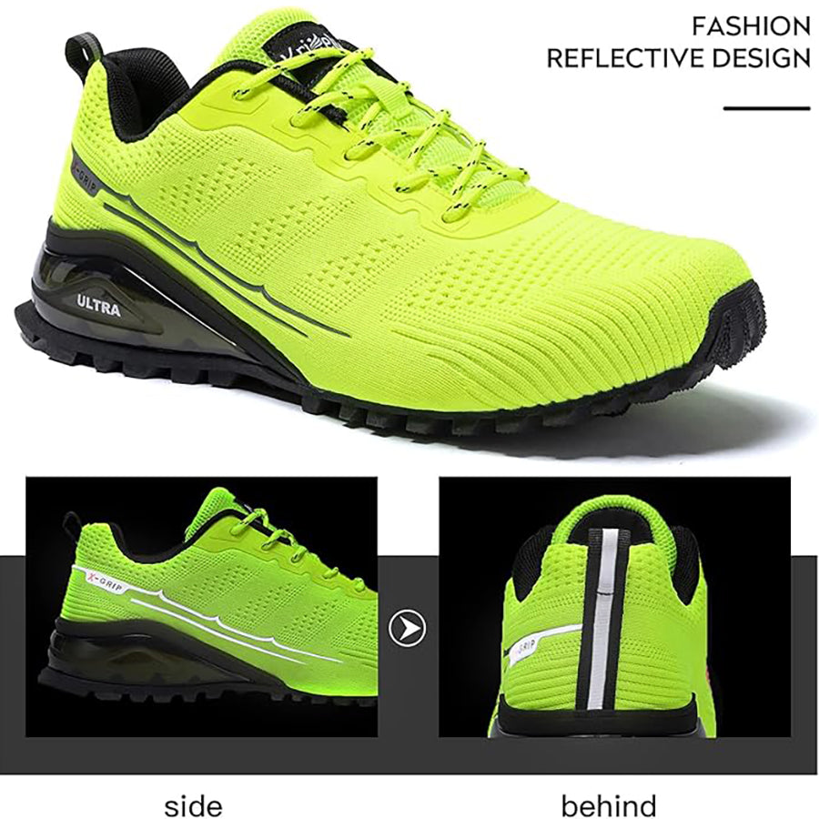 Kricely Wide Fit Men's All-terrain Hiking Sneakers Mountain Hiking, Gym Workouts and Wilderness Adventure Shoes