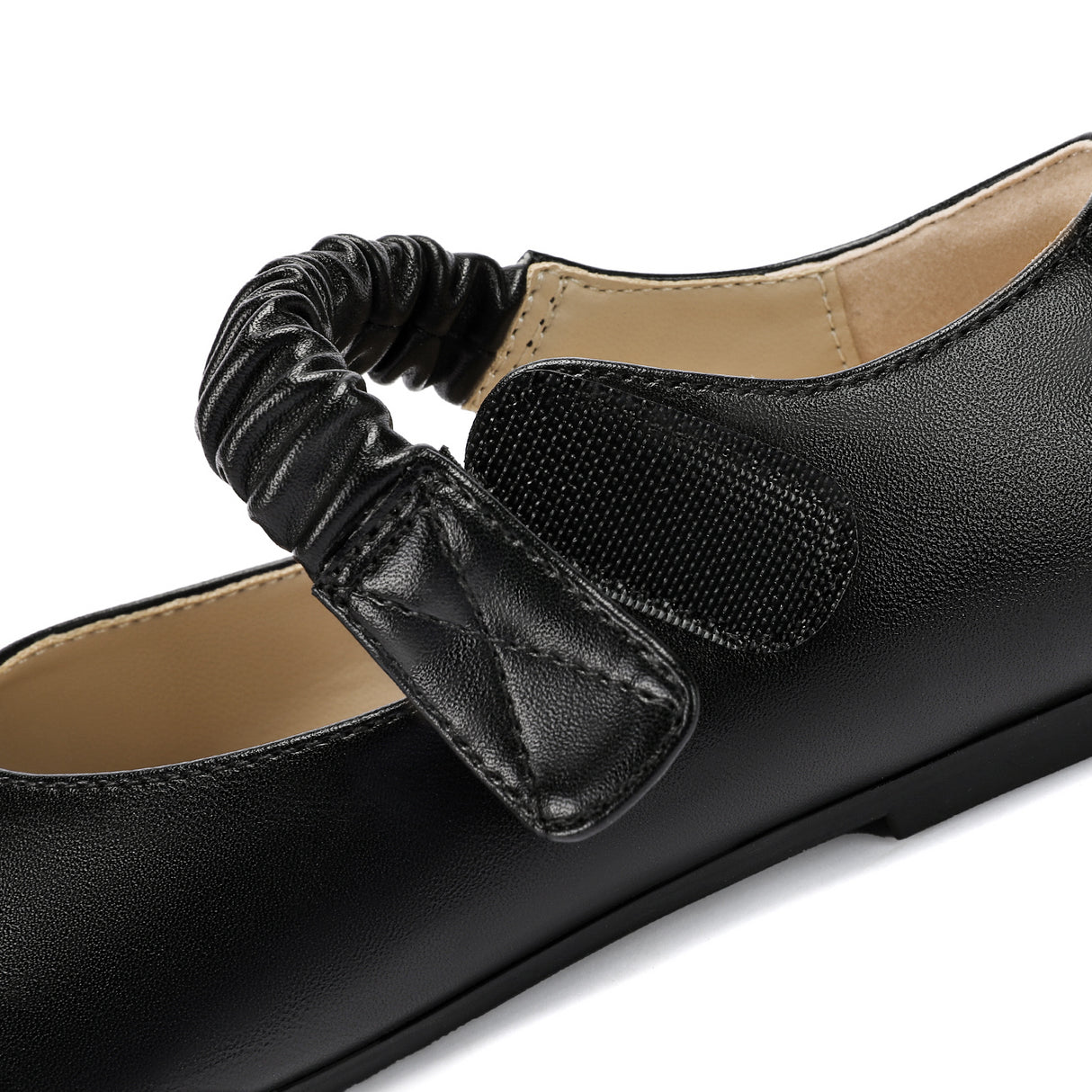 koppu Girls Mary Jane Shoes Soft Sole Comfortable Flat Dress Shoes for Little Kids Patent Leather School Wedding Party