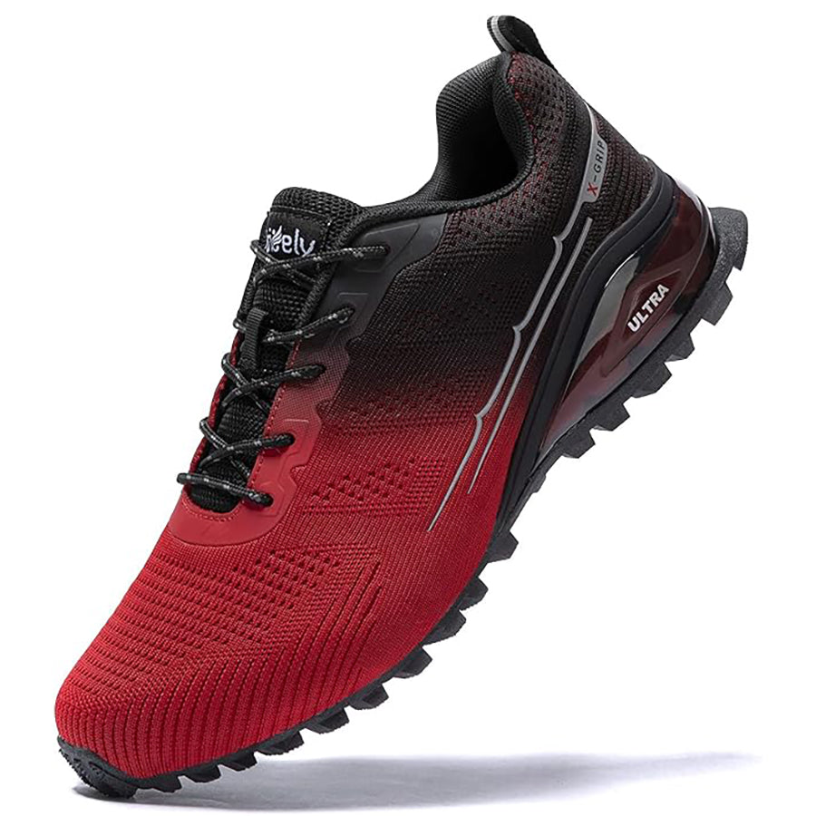 Kricely Wide Fit Men's All-terrain Hiking Sneakers Mountain Hiking, Gym Workouts and Wilderness Adventure Shoes