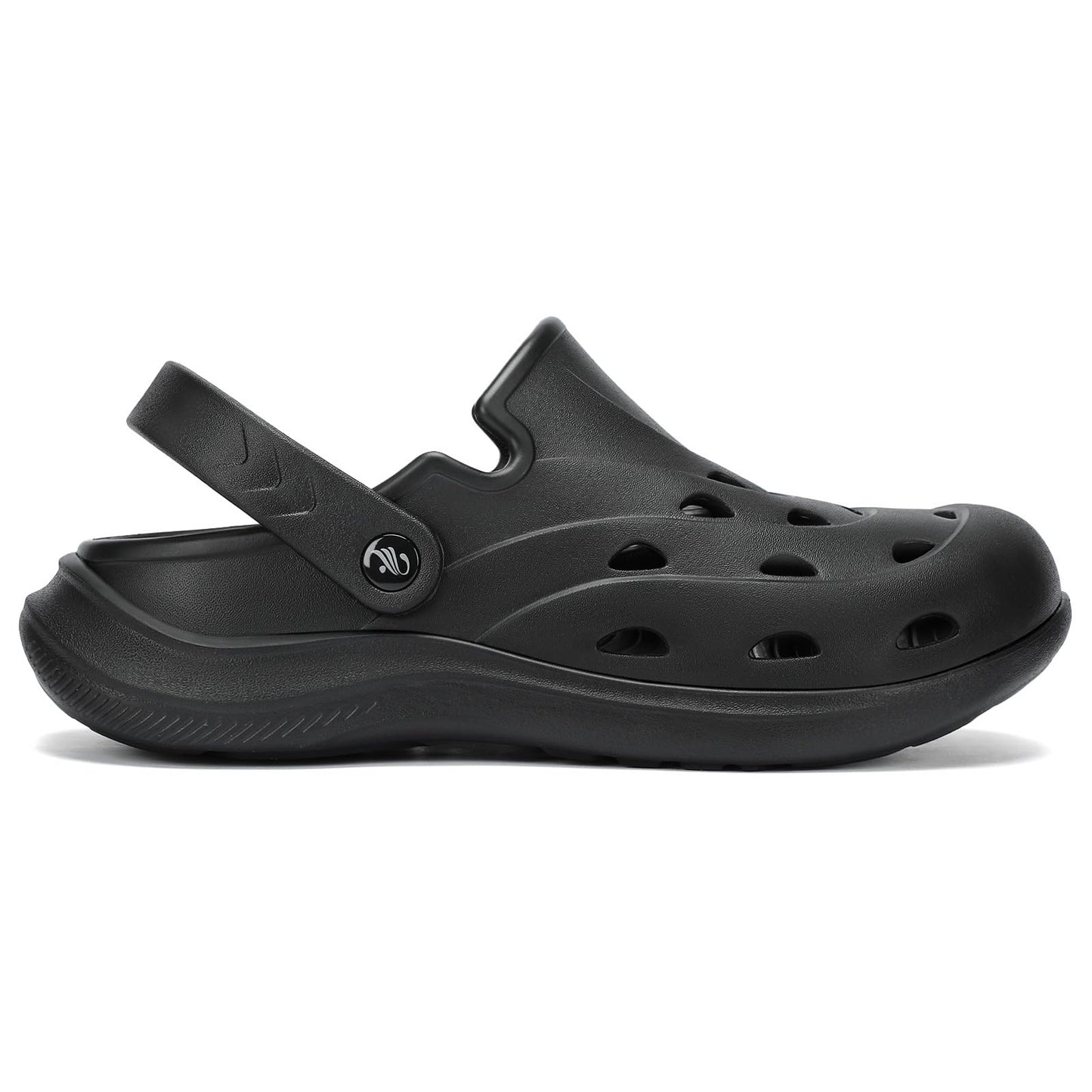 Kricely Clogs for Men with Arch Support Shower Hiking Sandals for Beach Water, Recovery Plantar Fasciitis Orthotic Slides