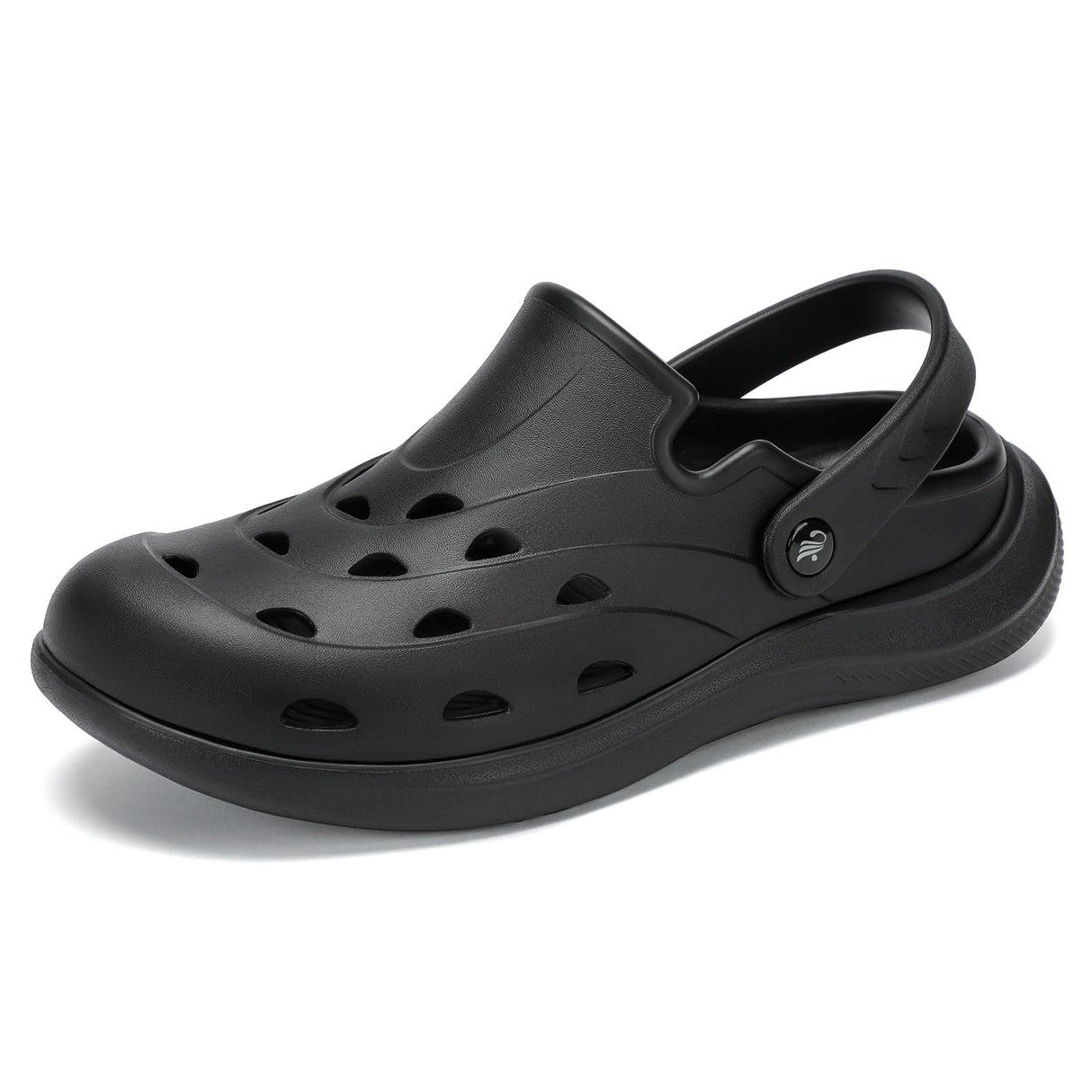 Kricely Clogs for Men with Arch Support Shower Hiking Sandals for Beach Water, Recovery Plantar Fasciitis Orthotic Slides