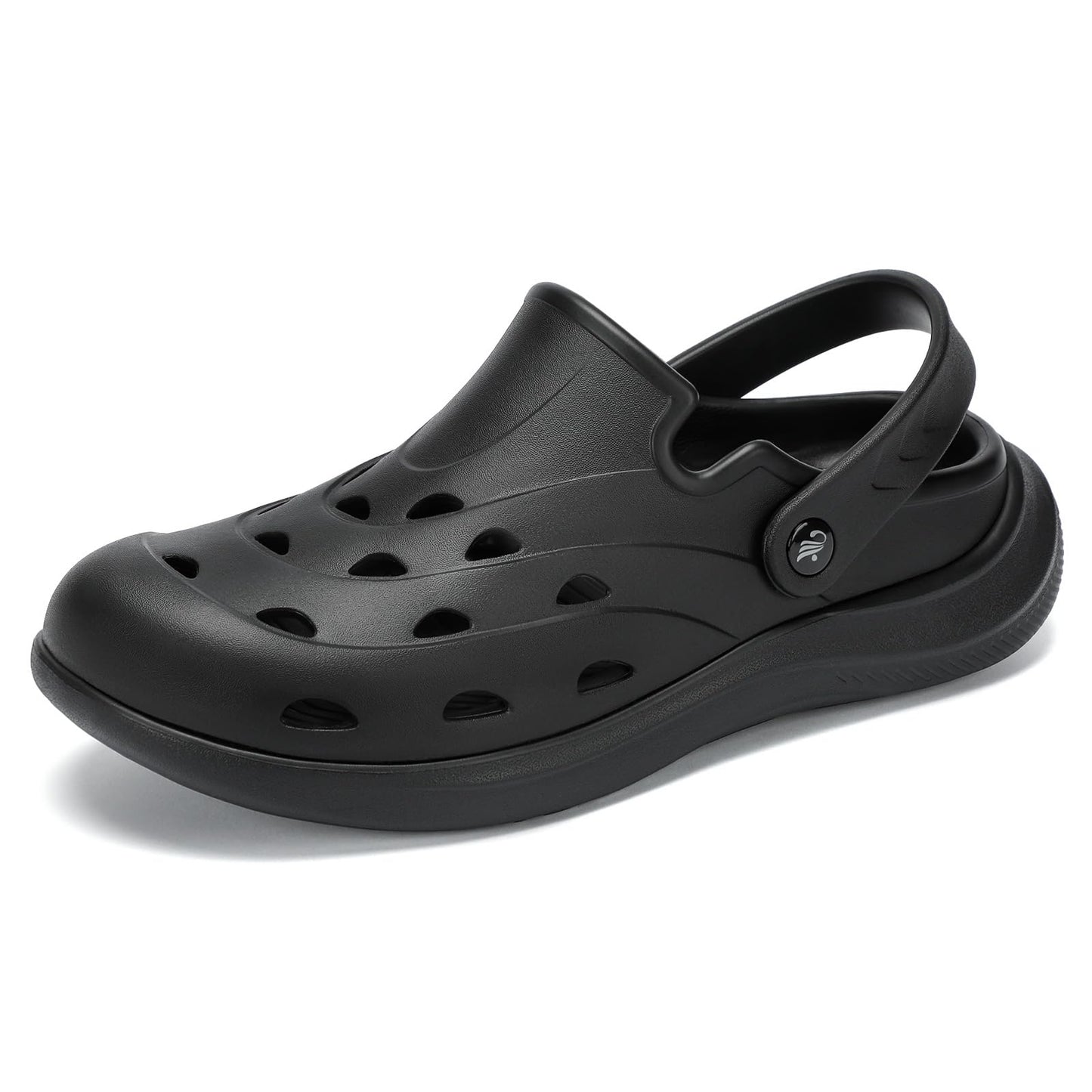 Kricely Clogs for Men with Arch Support Shower Hiking Sandals for Beach Water, Recovery Plantar Fasciitis Orthotic Slides