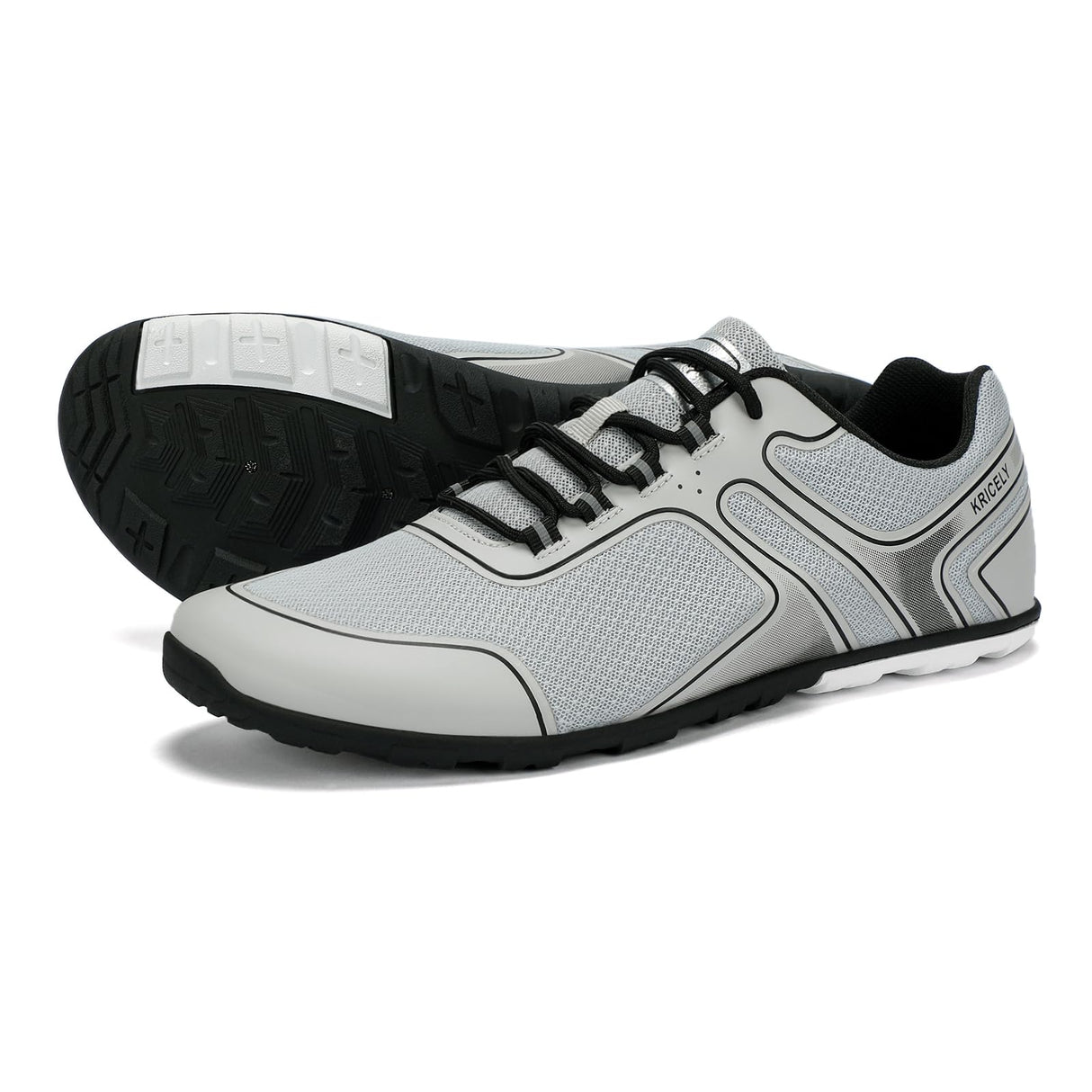 Men's Hike Barefoot Shoes | Wide Toe Box Minimalist Shoes for Gym Workout | Grounded Footwear Cross-Trainer Athletic Sneakers