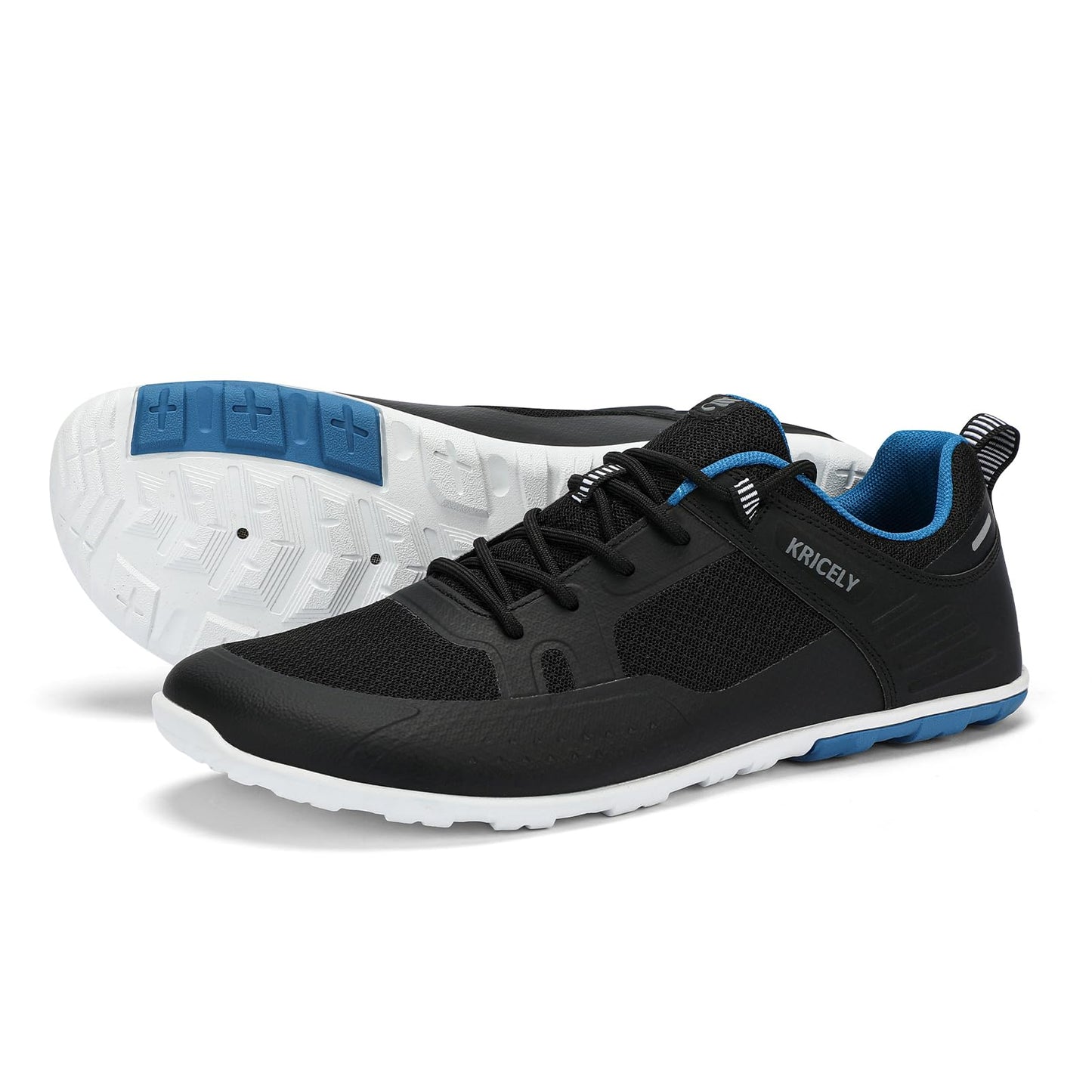 Men's Hike Barefoot Shoes | Wide Toe Box Minimalist Shoes for Gym Workout | Grounded Footwear Cross-Trainer Athletic Sneakers