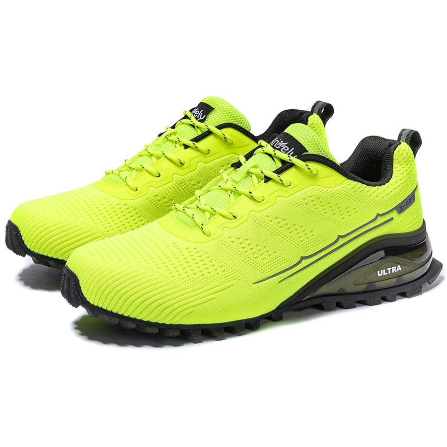 Kricely Wide Fit Men's All-terrain Hiking Sneakers Mountain Hiking, Gym Workouts and Wilderness Adventure Shoes