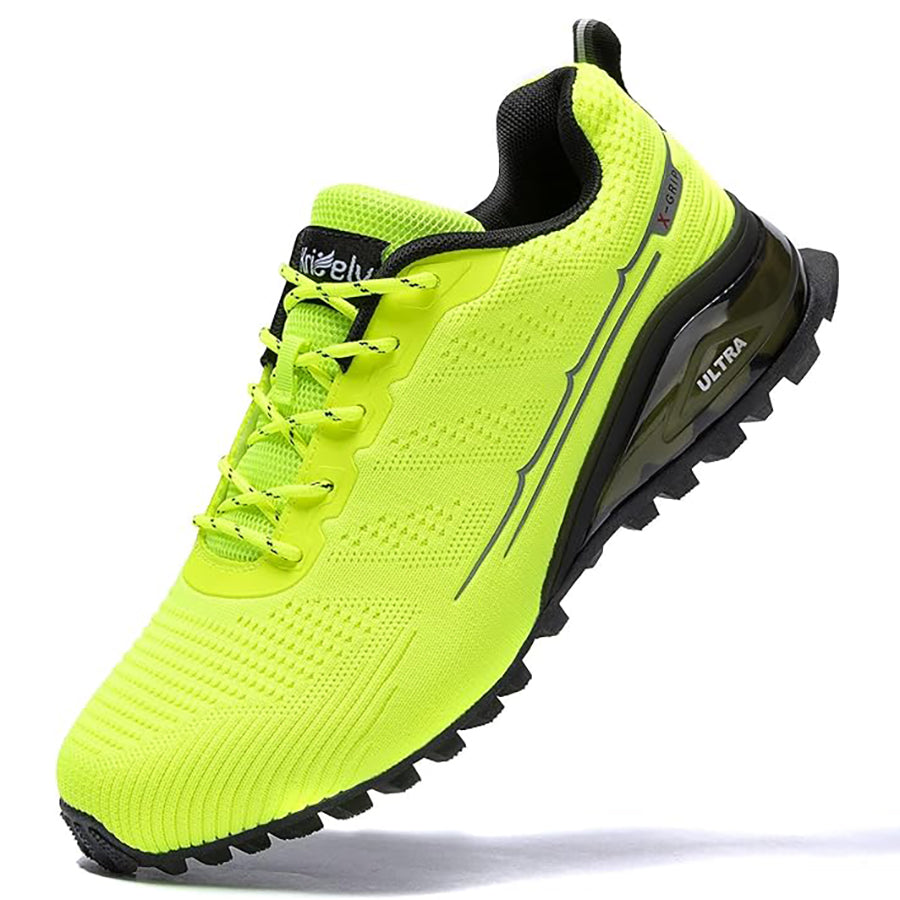 Kricely Wide Fit Men's All-terrain Hiking Sneakers Mountain Hiking, Gym Workouts and Wilderness Adventure Shoes