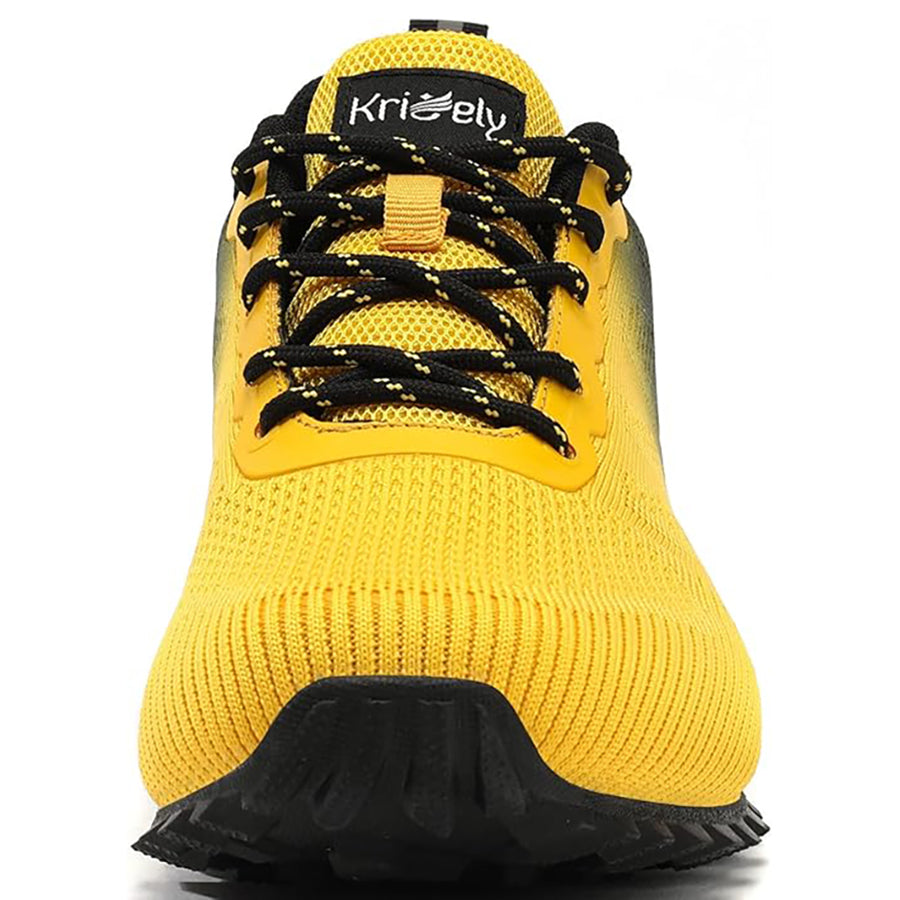 Kricely Wide Fit Men's All-terrain Hiking Sneakers Mountain Hiking, Gym Workouts and Wilderness Adventure Shoes
