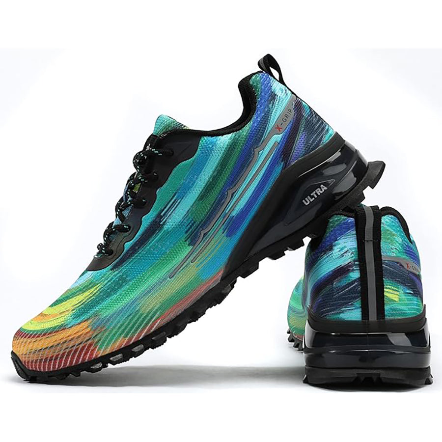 Kricely Wide Fit Men's All-terrain Hiking Sneakers Mountain Hiking, Gym Workouts and Wilderness Adventure Shoes