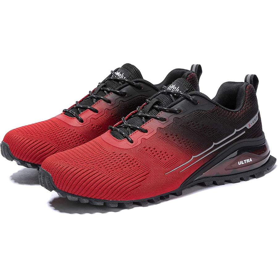 Kricely Wide Fit Men's All-terrain Hiking Sneakers Mountain Hiking, Gym Workouts and Wilderness Adventure Shoes