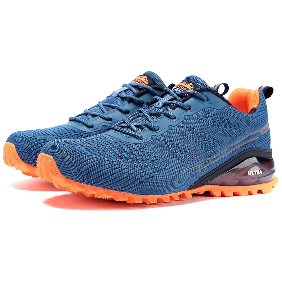Kricely Wide Fit Men's All-terrain Hiking Sneakers Mountain Hiking, Gym Workouts and Wilderness Adventure Shoes