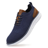 Men's Fashion Dress Shoes Casual Oxfords Sneakers Business Breeze Tennis Comfortable Lightweight Walking