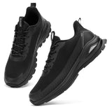GLOSIW Men's Trail Running Shoes Fashion Walking Hiking Sneakers for Men Tennis Cross Training Shoe Outdoor Snearker