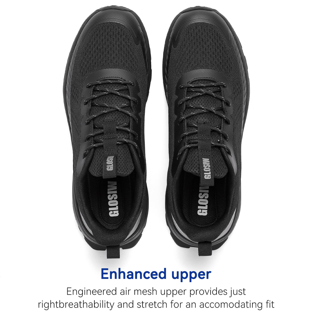 GLOSIW Men's Trail Running Shoes Fashion Walking Hiking Sneakers for Men Tennis Cross Training Shoe Outdoor Snearker