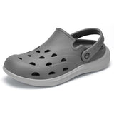 Kricely Clogs for Men with Arch Support Shower Hiking Sandals for Beach Water, Recovery Plantar Fasciitis Orthotic Slides