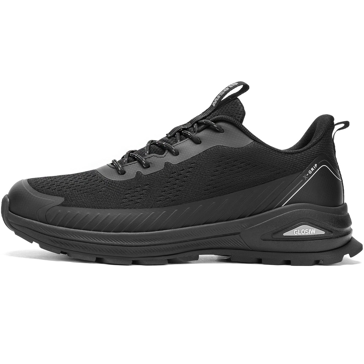 GLOSIW Men's Trail Running Shoes Fashion Walking Hiking Sneakers for Men Tennis Cross Training Shoe Outdoor Snearker