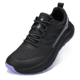 Kricely Men's Trail Running Shoes Wide Toe Box Shoes for Men Walking Sneakers Breathable Lightweight Zero Drop Fashion Sneakers