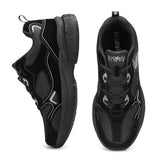 Kricely Men's Walking Shoes Breathable Tennis Running Shoes Lace Up Non Slip Sneakers Athletic Gym Sports Shoes for Men
