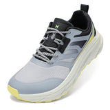 Kricely Men's Trail Running Shoes Wide Toe Box Shoes for Men Walking Sneakers Breathable Lightweight Zero Drop Fashion Sneakers