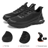 GLOSIW Men's Trail Running Shoes Fashion Walking Hiking Sneakers for Men Tennis Cross Training Shoe Outdoor Snearker