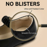 koppu Girls Mary Jane Shoes Soft Sole Comfortable Flat Dress Shoes for Little Kids Patent Leather School Wedding Party