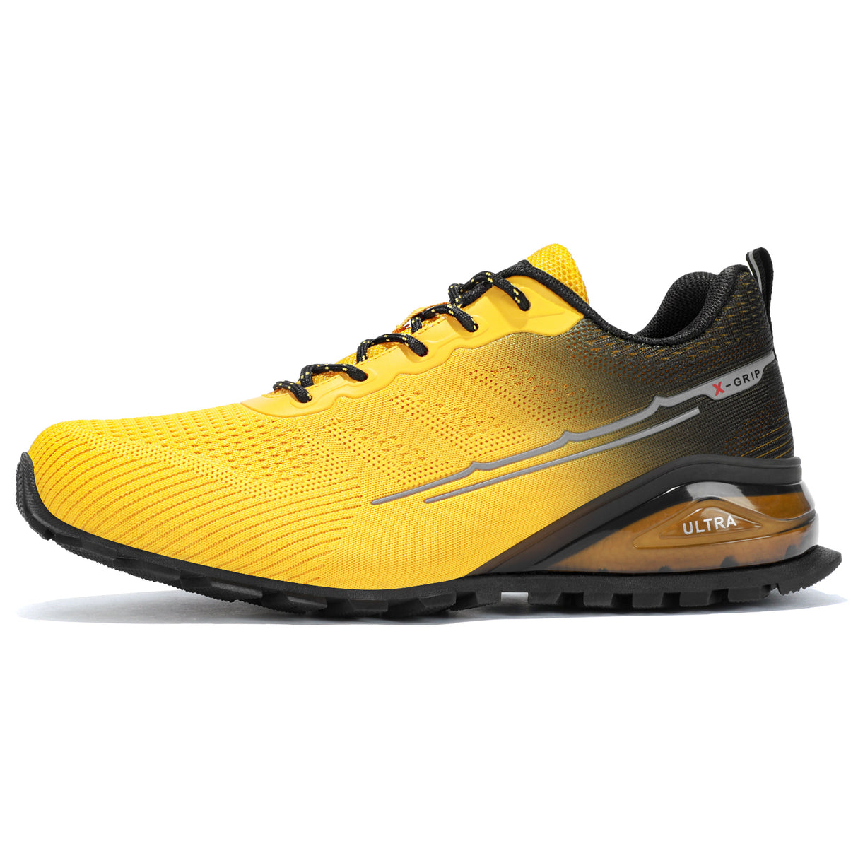 Men’s Non Slip Running Shoes Lightweight Breathable Walking Sneakers Cushion Gym Outdoor Trainers &  Daily Outdoor Work Shoes