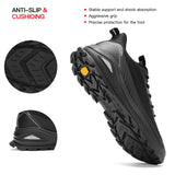 GLOSIW Men's Trail Running Shoes Fashion Walking Hiking Sneakers for Men Tennis Cross Training Shoe Outdoor Snearker