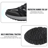 Kricely Men's Low Top Hiking Shoes Waterproof Suede Lightweight Anti Slip Trekking Shoes for Outdoor Trailing Camping Backpacking Running Walking