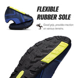 Men's Hike Barefoot Shoes | Wide Toe Box Minimalist Shoes for Gym Workout | Grounded Footwear Cross-Trainer Athletic Sneakers