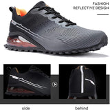 Kricely Wide Fit Men's All-terrain Hiking Sneakers Mountain Hiking, Gym Workouts and Wilderness Adventure Shoes