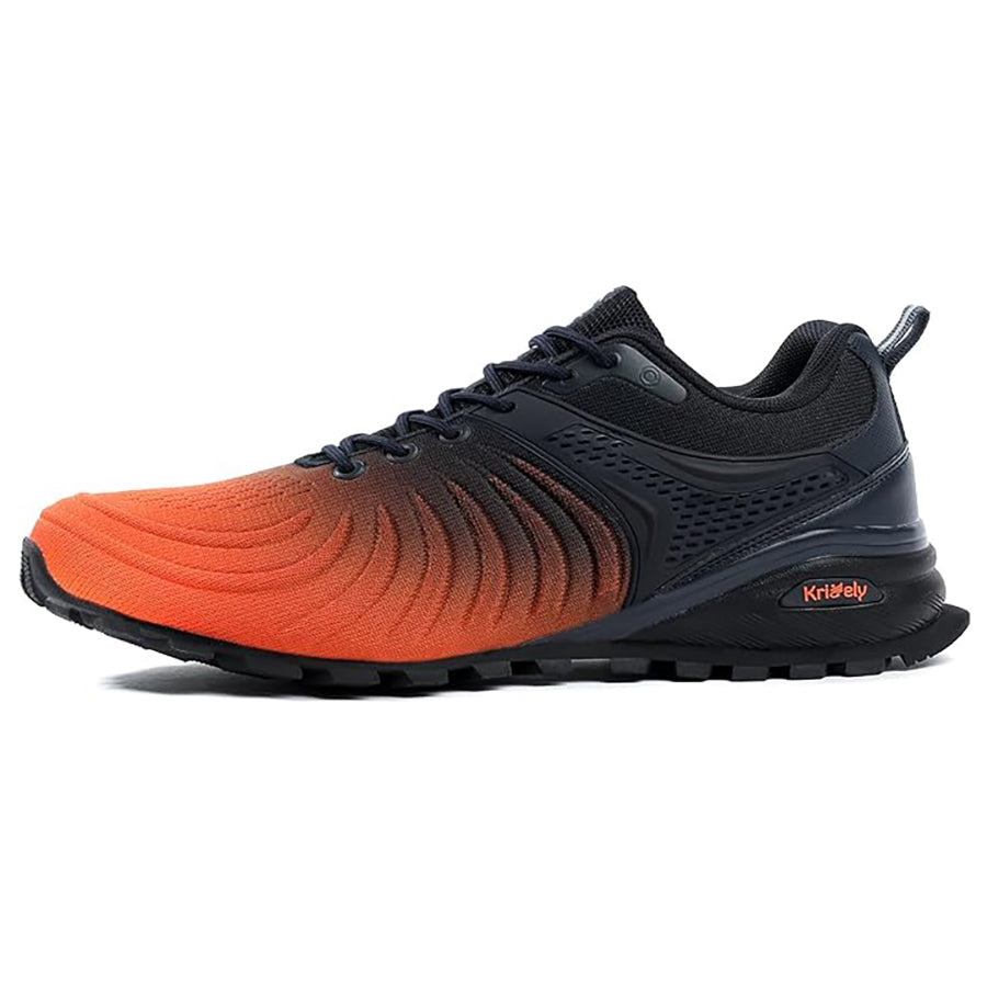 Kricely Men's X Terrain Professional Trail Runner - Ultra Light Mountain and Gym Shoes Casual Running Shoes Wide Fit