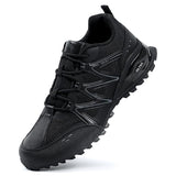Kricely Mens Advanced Trail Running Shoes Breathable Lightweight Anti Slip Hiking Design with Shock Absorption Technology for Outdoor Trekking Mountain Climbing Gym Workouts