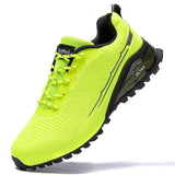 Kricely Men's Trail-Ready Hiking Shoes - Breathable Lightweight Sneakers with Shock Absorption for Gym Training, Mountain Running & Outdoor Adventures