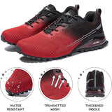 Kricely Men's Trail-Ready Hiking Shoes - Breathable Lightweight Sneakers with Shock Absorption for Gym Training, Mountain Running & Outdoor Adventures
