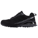 Men’s Non Slip Running Shoes Lightweight Breathable Walking Sneakers Cushion Gym Outdoor Trainers &  Daily Outdoor Work Shoes