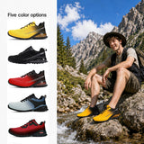 Kricely Men's Trail Running Shoes - Breathable Lightweight Hiking Sneakers with Advanced Traction Technology for Gym, Jogging & Outdoor Sports