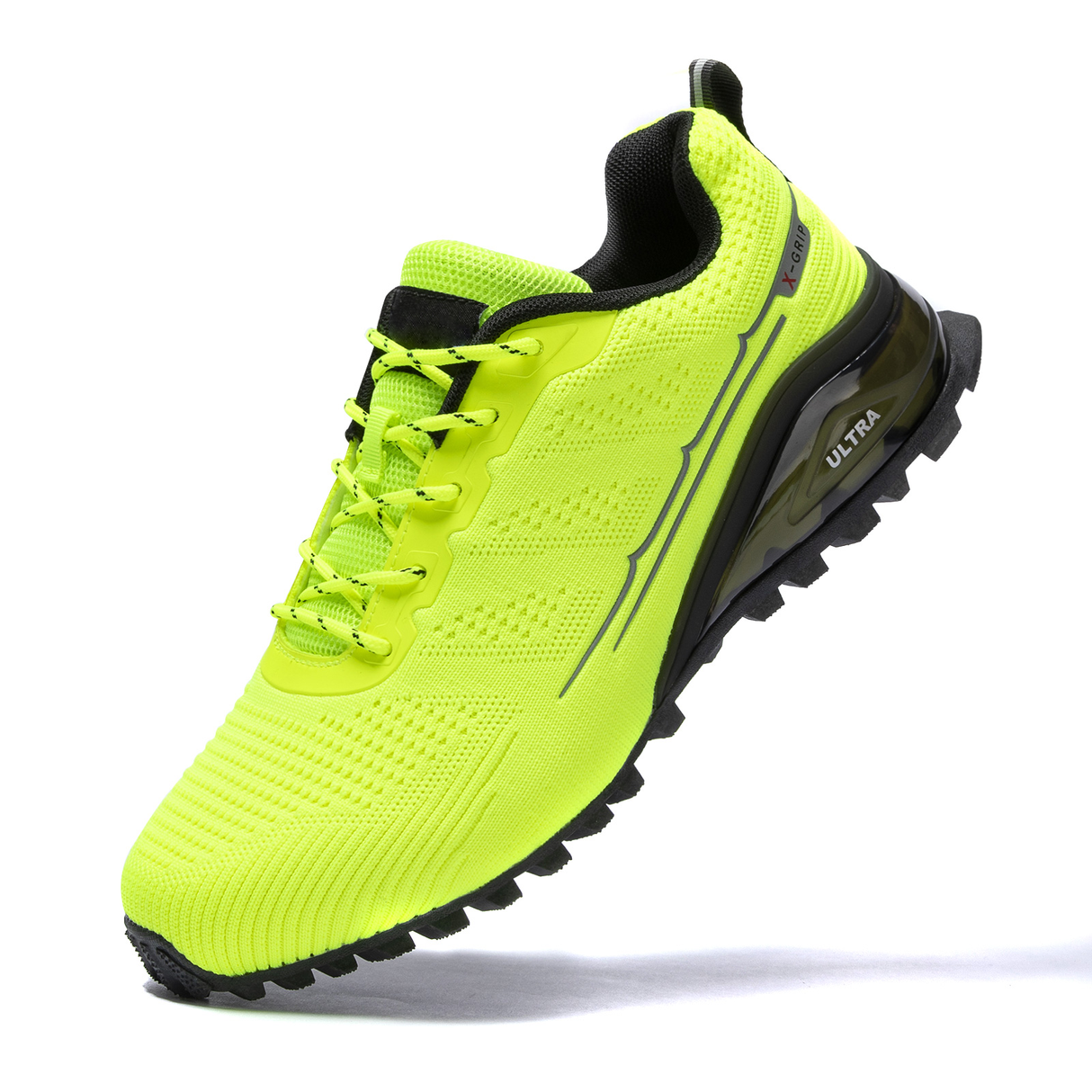 Men’s Non Slip Running Shoes Lightweight Breathable Walking Sneakers Cushion Gym Outdoor Trainers &  Daily Outdoor Work Shoes