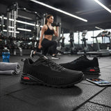 Kricely Men's Trail Running Shoes - Breathable Lightweight Hiking Sneakers with Advanced Traction Technology for Gym, Jogging & Outdoor Sports