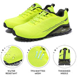 Kricely Men's Trail-Ready Hiking Shoes - Breathable Lightweight Sneakers with Shock Absorption for Gym Training, Mountain Running & Outdoor Adventures